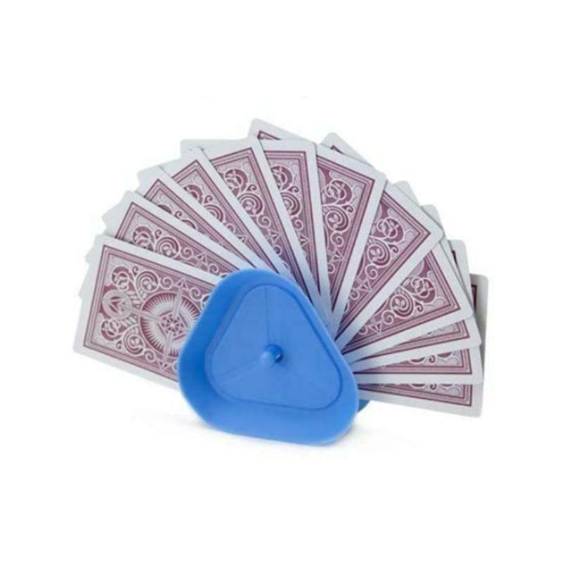 4pcs/set Triangle Shaped Hands-Free Playing Card Holder Board Game Poker Seat