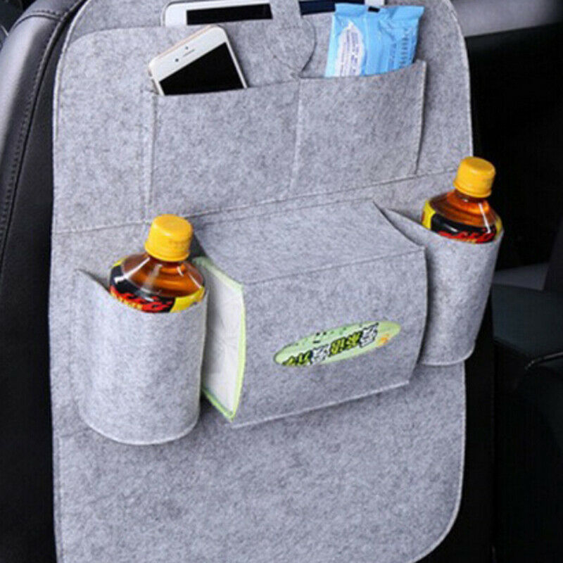Auto Car Seat Back Multi-Pocket Storage Bag Organizer Holder Light G a1 CHQ SJ