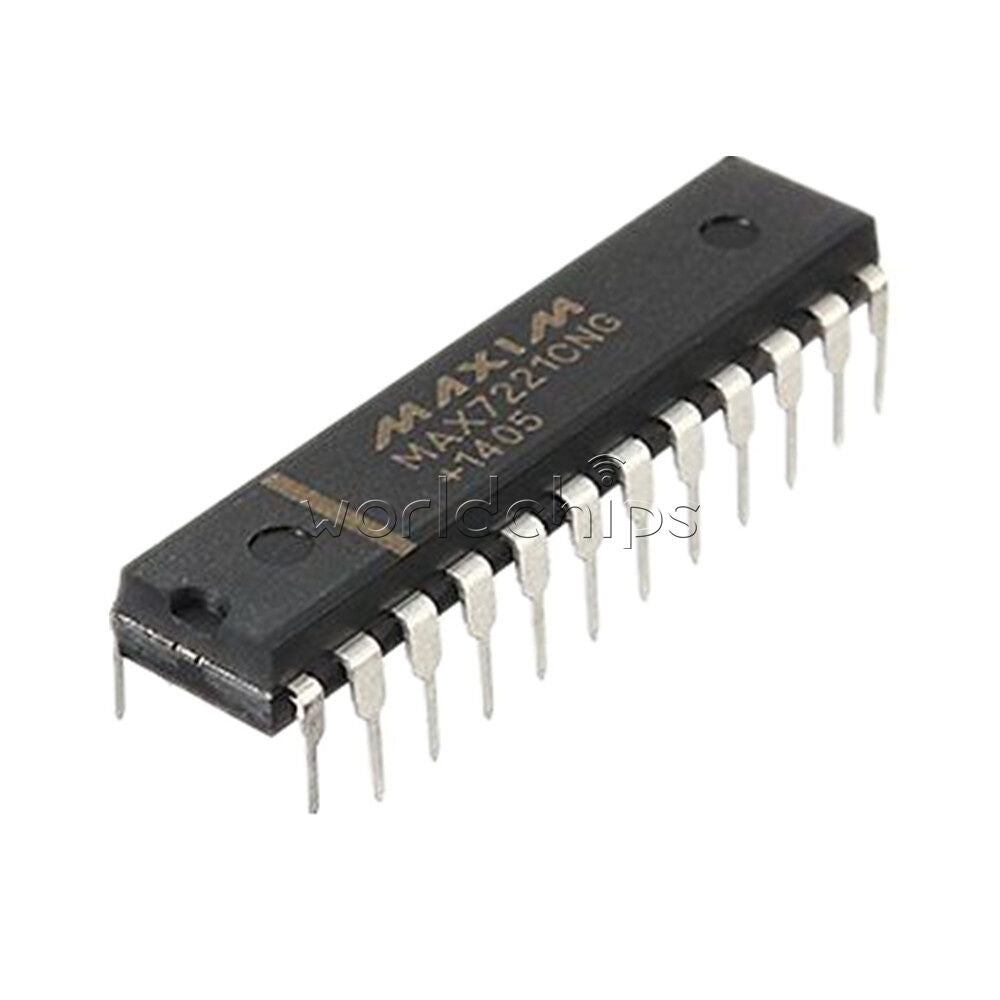 10PCS NEW MAX7221CNG MAX7221 8-Digit LED Display Driver IC DIP-24 IC
