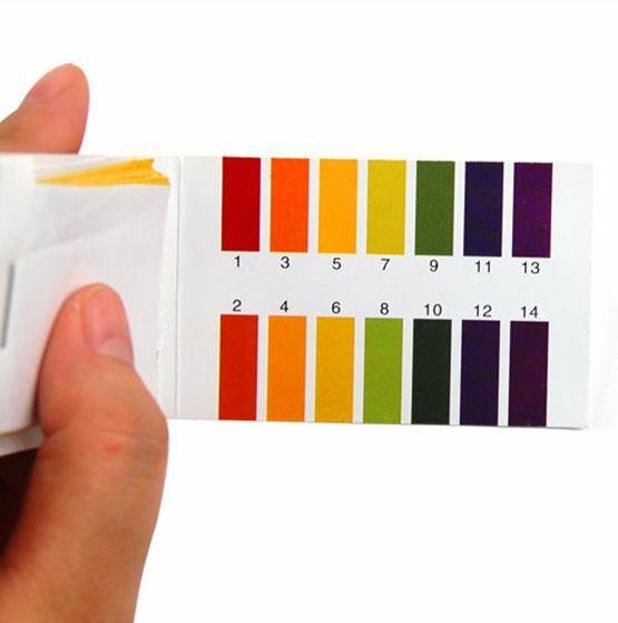 160 Strips Full Range pH Test Paper Water Litmus Testing Kit -Alkaline Acid 1-14