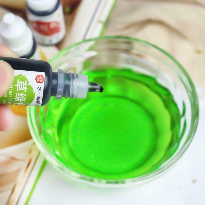 24 Colors 10ml Natural Ink Food Coloring Cake Pastries Cookies DIY Pigment Kit