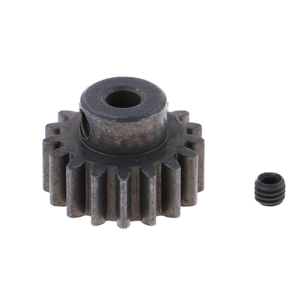 Metal 3.175mm 17T Motor Pinion Gear for 1:12 Wltoys 12428 12423 Repalcement