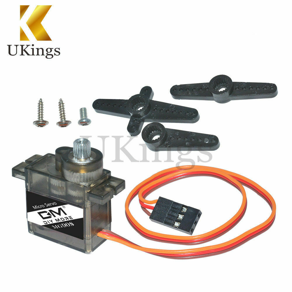 MG90S MÃ©tal Gear Haute Vitesse Micro Servo Pour RC Voiture Avion HÃ©licoptÃ¨re L