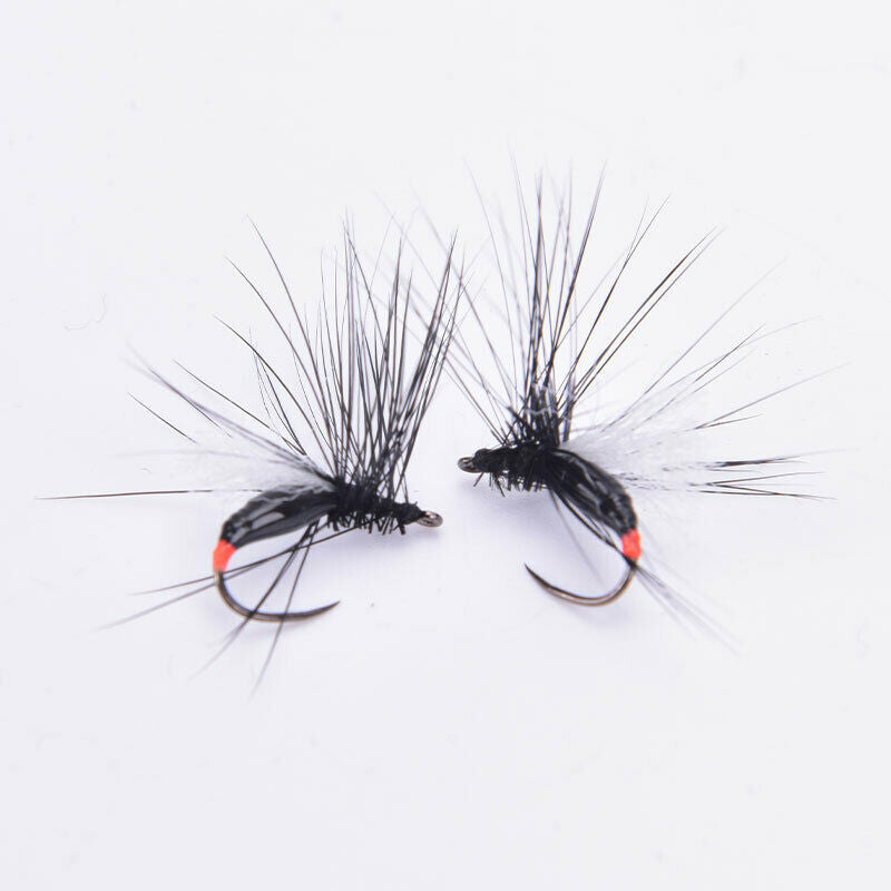 6PCS Ant Dry Fly Trout Fishing Barbless Hook Fishing Lure Artificial Inse.l8