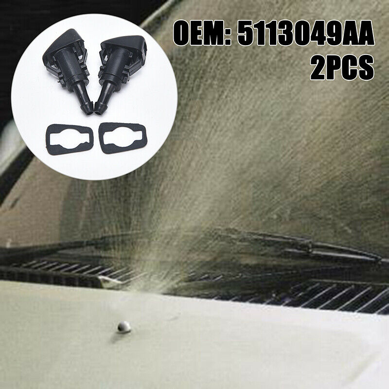 2Pcs Windshield Washer Nozzle for Chrysler PT Cruiser Sebring 5303833.l8