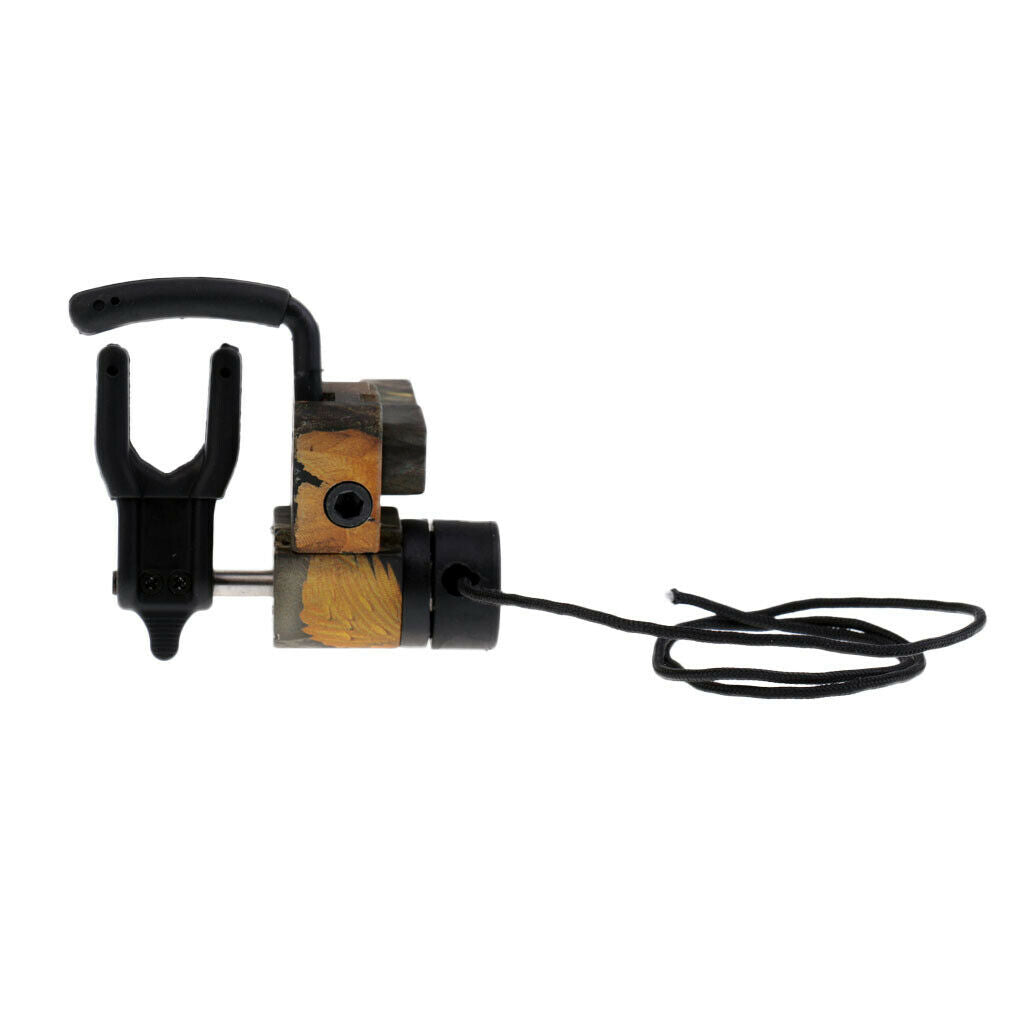 Archery Compound Bow Drop Away Arrow Rest - Right Hand/Lock Down Woods Camo