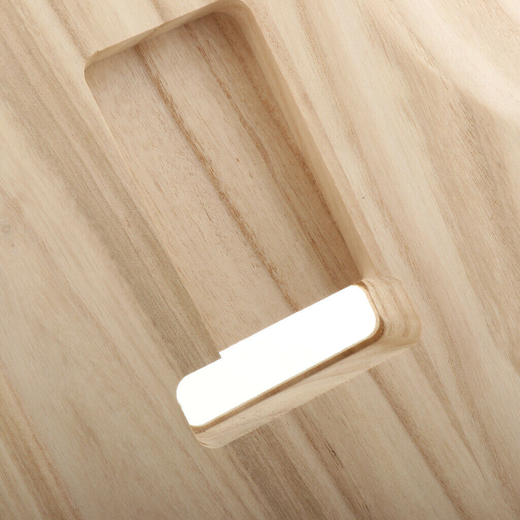 Sycamore Wood Guitar Body Unfinished for ST Guitar DIY Luthier Tool x1