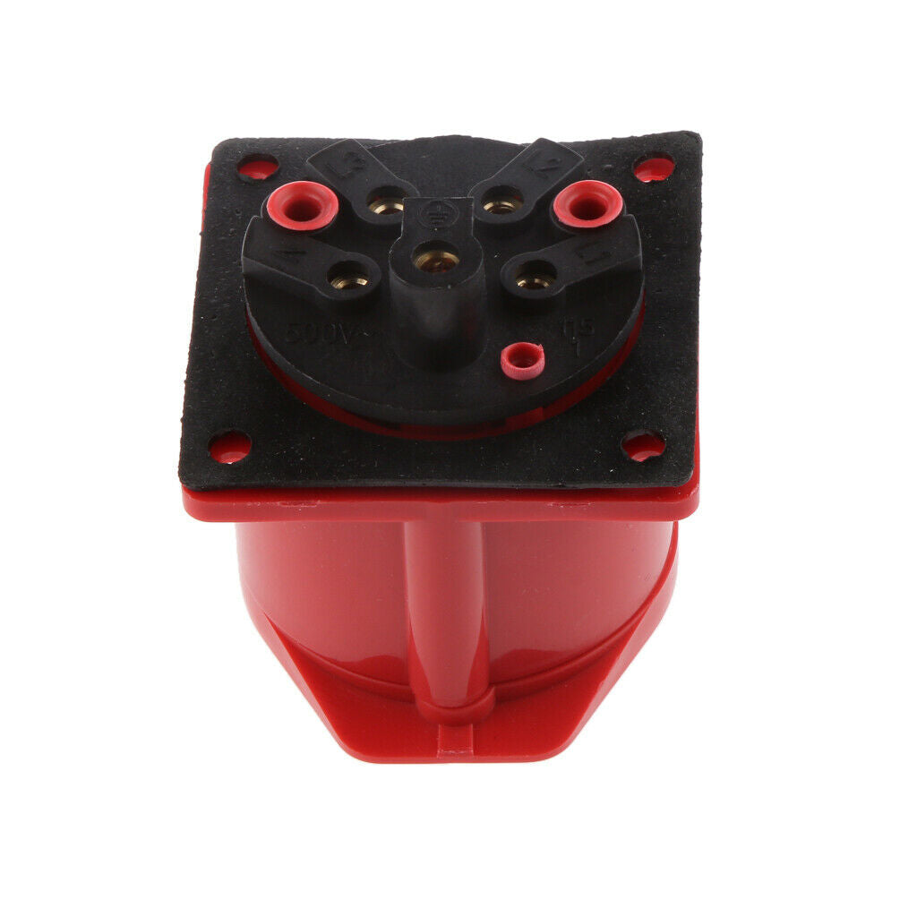 5 pin Plug Industrial Socket IP44 Waterproof 3 Phase 380V 16Amp