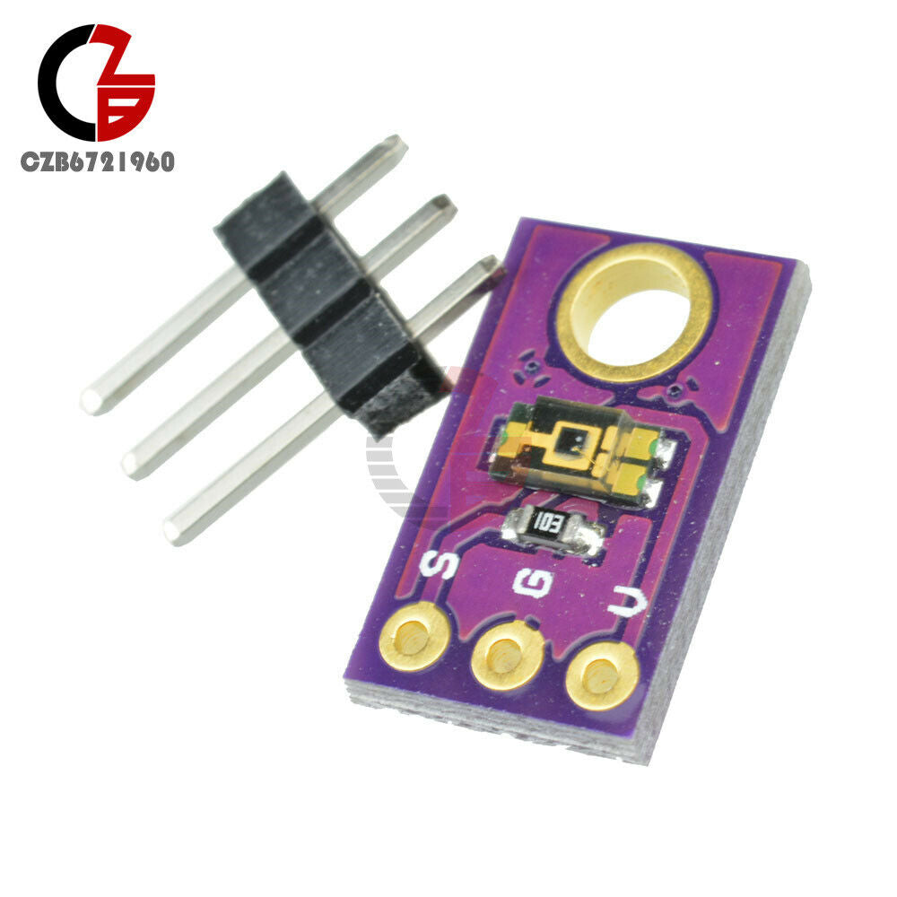 5Pcs TEMT6000 Light Sensor TEMT6000 Professional Light Sensor Module for Arduino