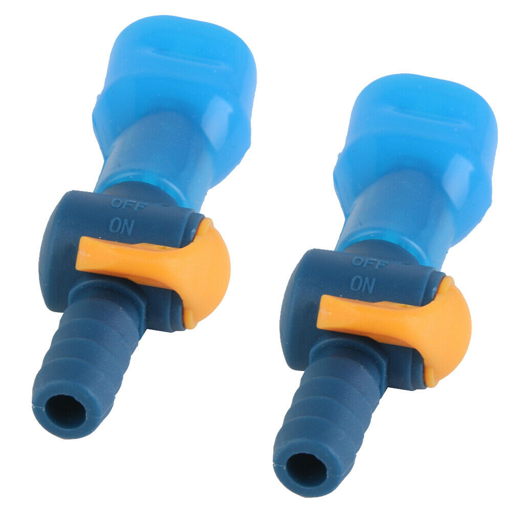 Replacement mouthpiece for bite valve (pack of 2), shut-off valve kit for