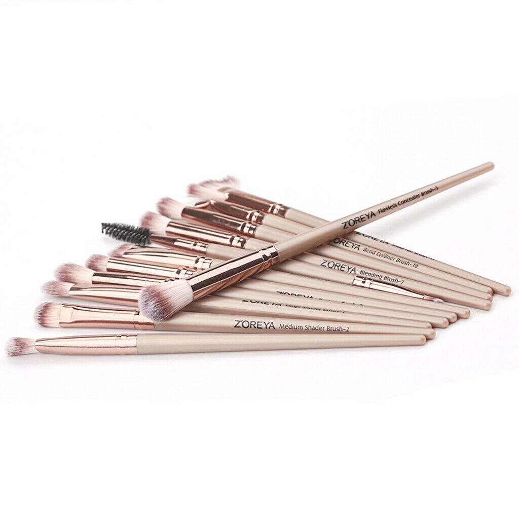 13X Premium Nylon Powder Eyeshadow Blush Concealer Makeup Brushes Gift Set