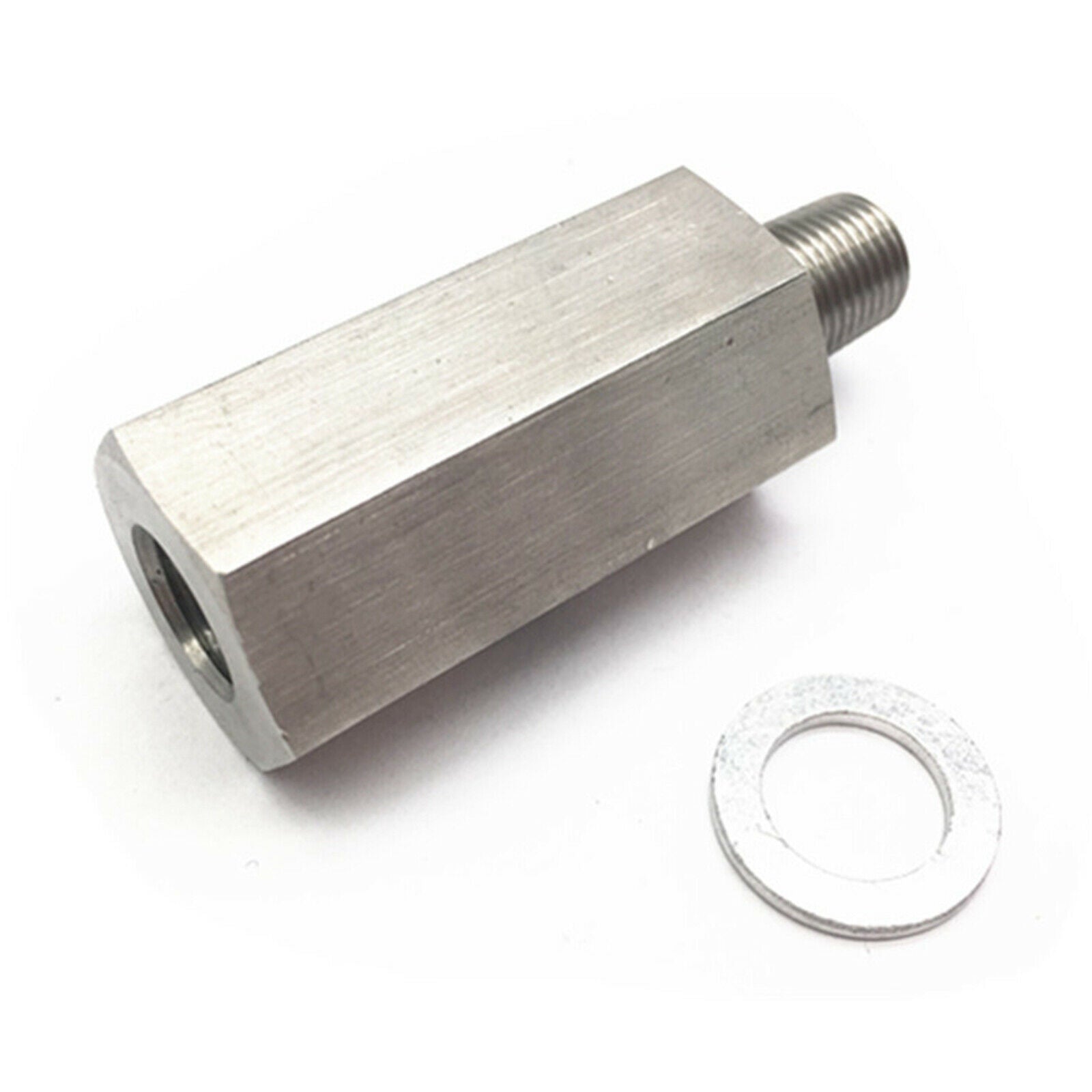 Stainless Steel 1/8in BSPT Oil Pressure Sensor Tee to NPT Adapter Parts