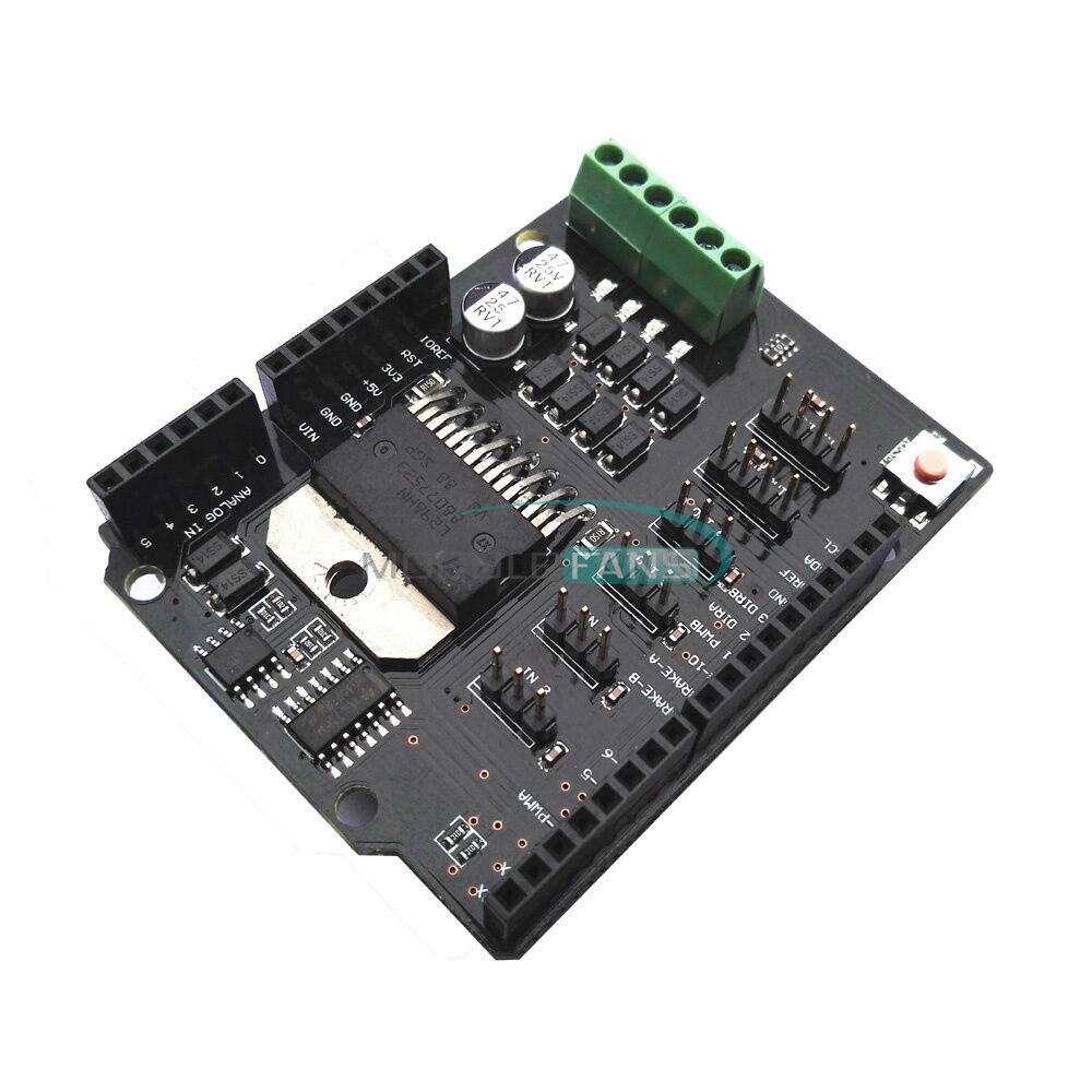 Arduino UNO L298NH 2A H-Bridge Two Way DC Motor Driver Shield Module Than L298P