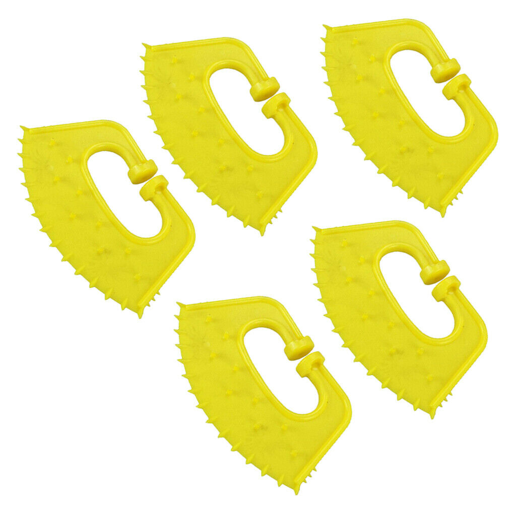 10 Pcs Thickened Plastic Calf Nose Prick Cattle Nose Thorn Clip Weaning Tool