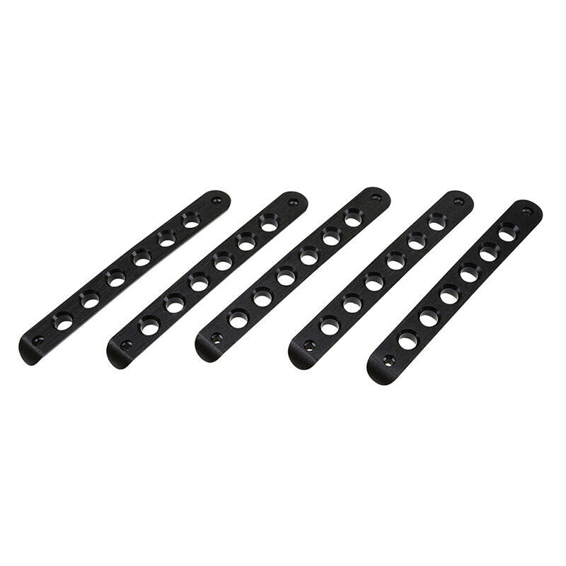 For JEEP Wrangler 2007-2017 5Pcs Door Grab Handle Inserts Cover Trim Black