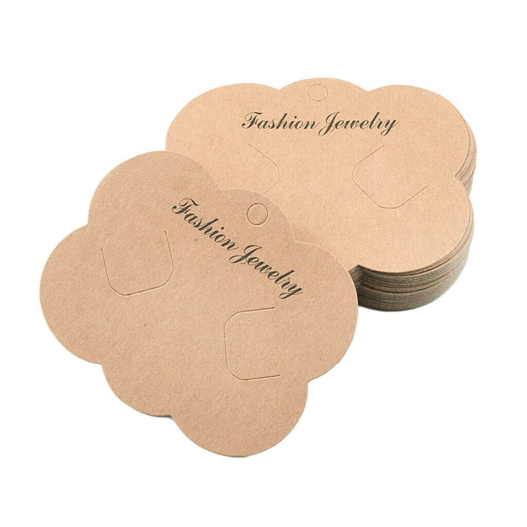 50 Pieces Hair Display Cards Accessories Easy Deformation