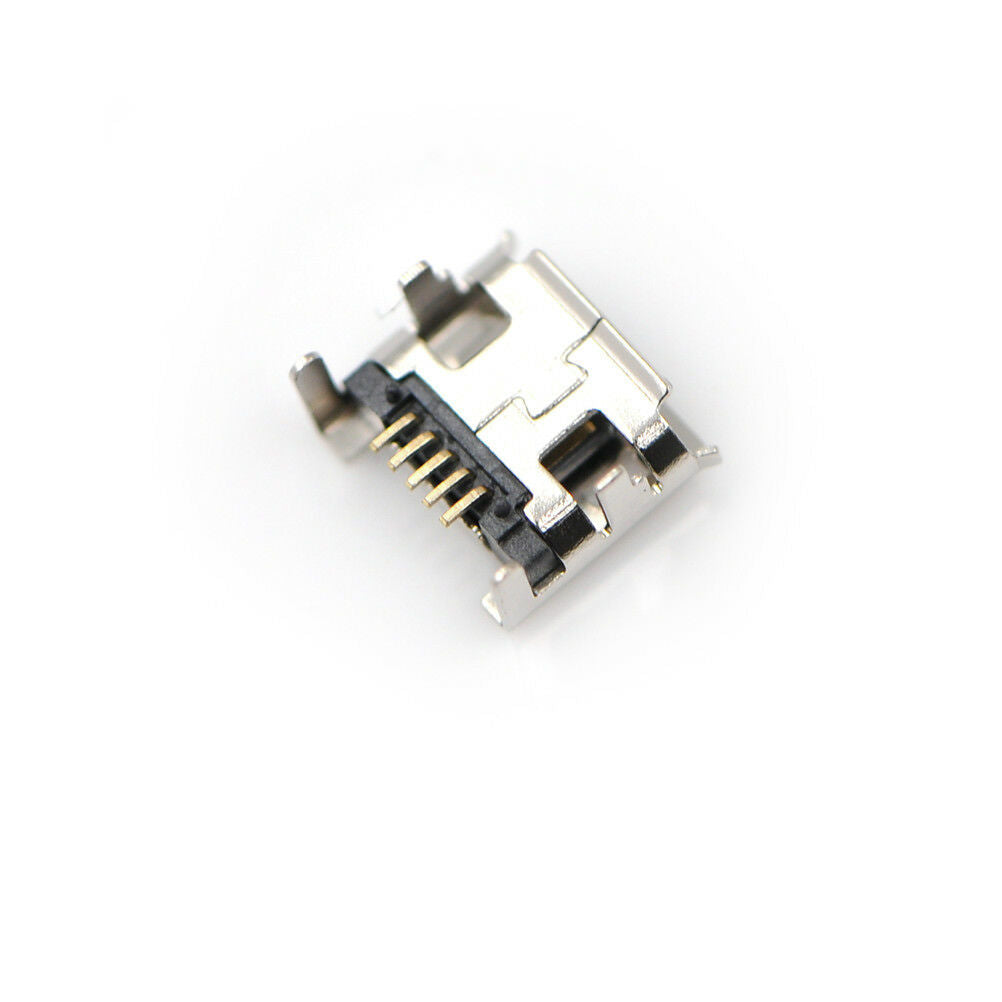 10pc Micro USB Type B Female 5Pin DIP Socket Jack Connector Port Charging TCYJM!