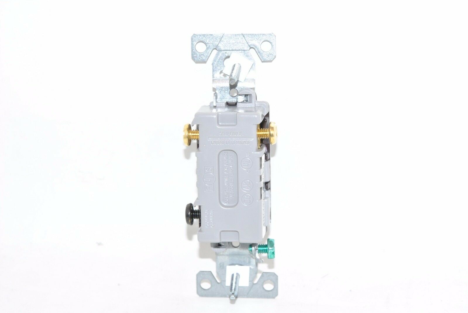 1pcs - COOPER CS315B Switch Toggle 3Way 15A 120/277V AC Brown