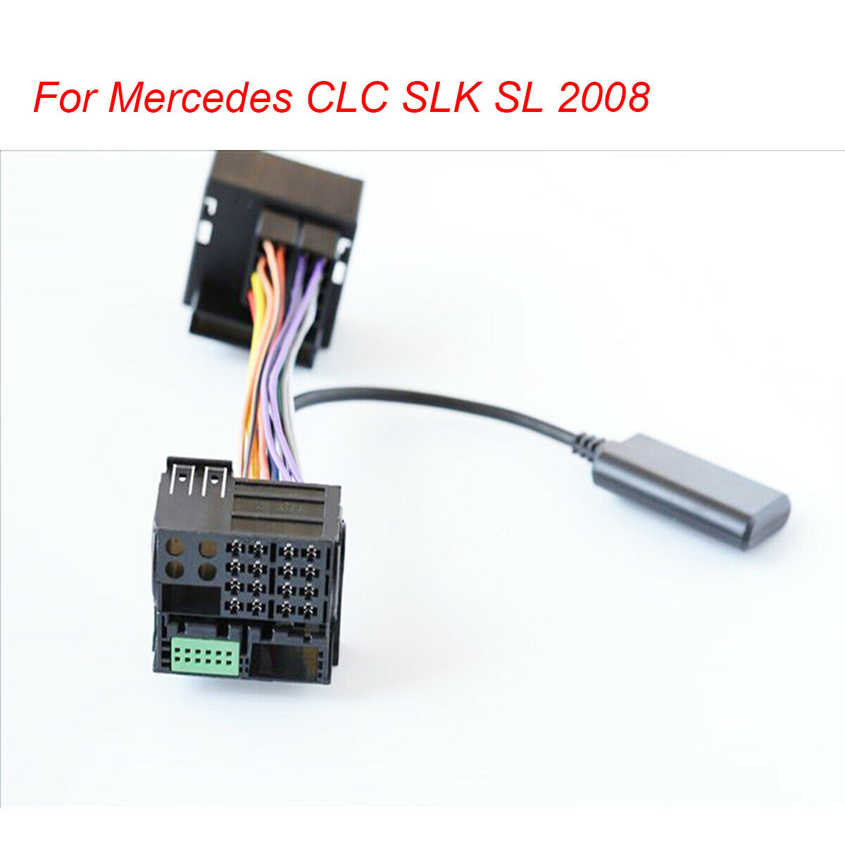 Car Bluetooth 5.0 Audio Auxiliary Cable Adapter For Mercedes CLC SLK SL 2008