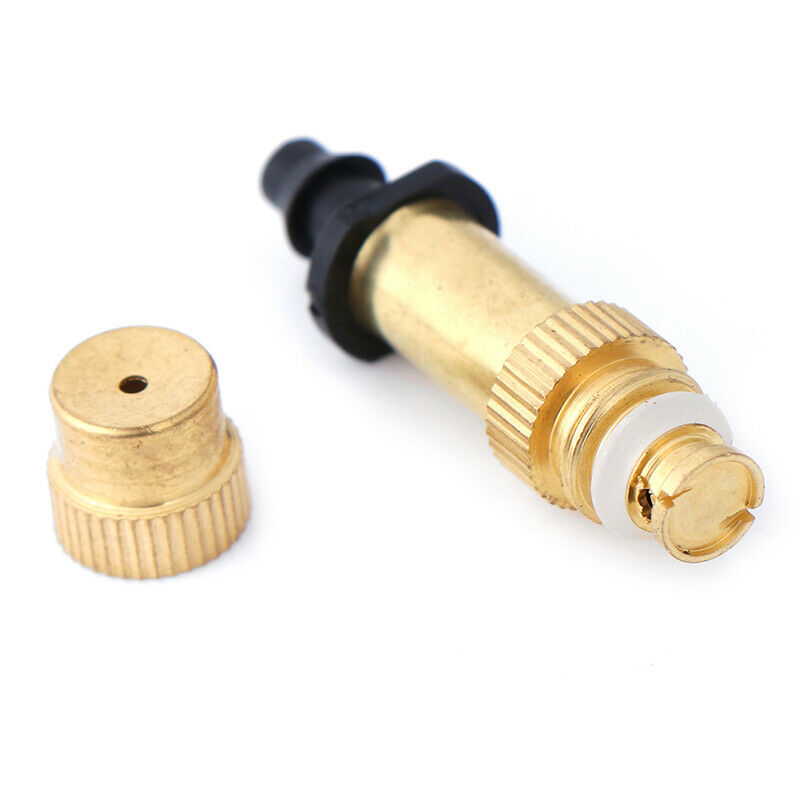 1/4" Copper Atomized Garden Watering Sprinkler Mist Irrigation Spray Nozz.l8