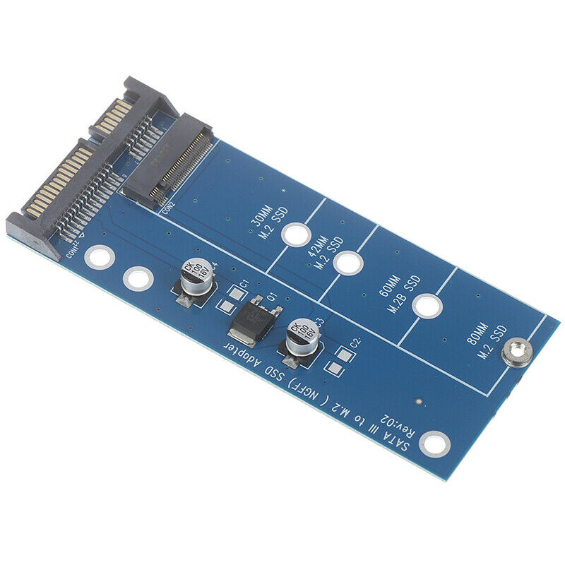 M.2 Card NGFF SSD to 2.5" SATA Adapter NGFF SSD to SATA3 Convert Ca.l8