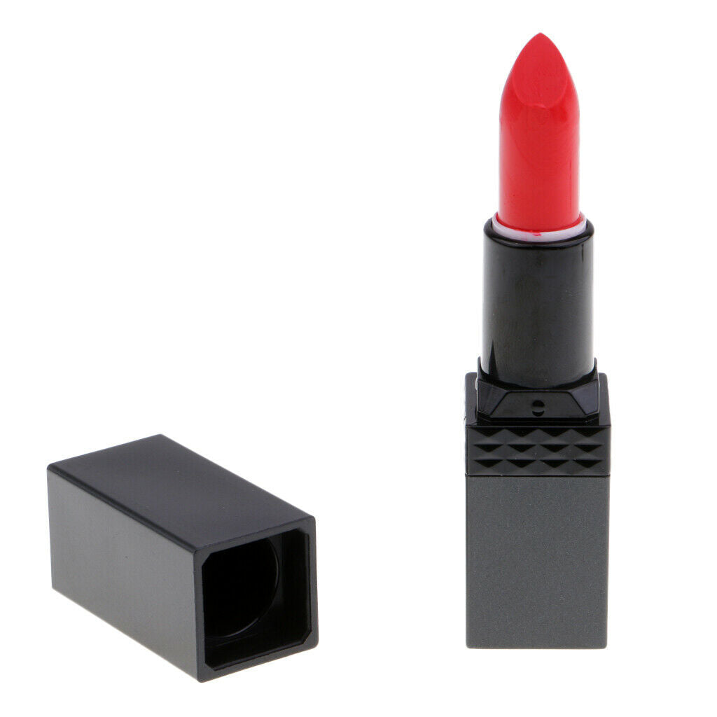Matte Lipstick Women Waterproof Long-lasting Nudes Makeup Lip Stick 04#Coral Red