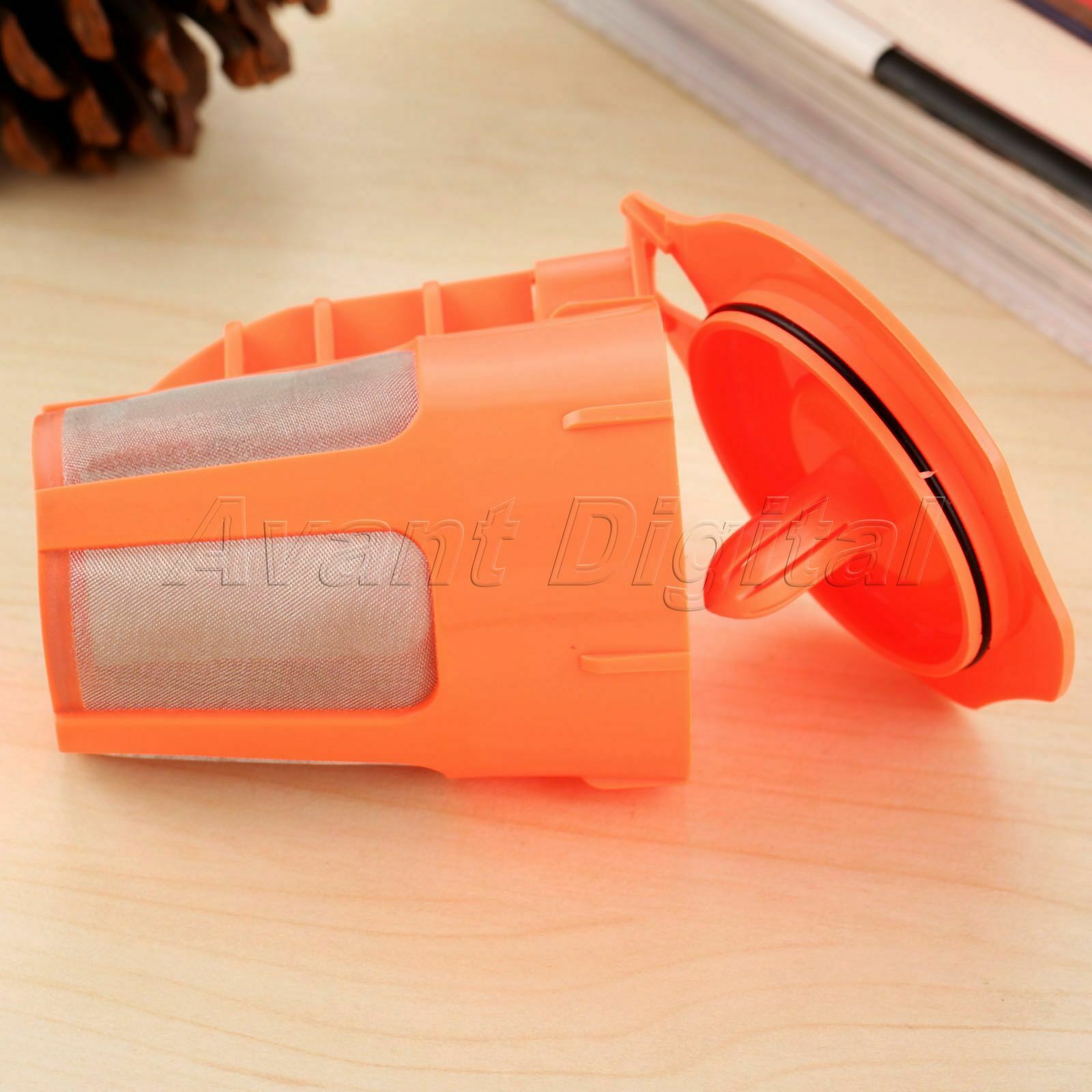 Reusable K-Carafe Filters for Keurig 2.0 Orange Coffee Pods Cup 3x i Cafilas