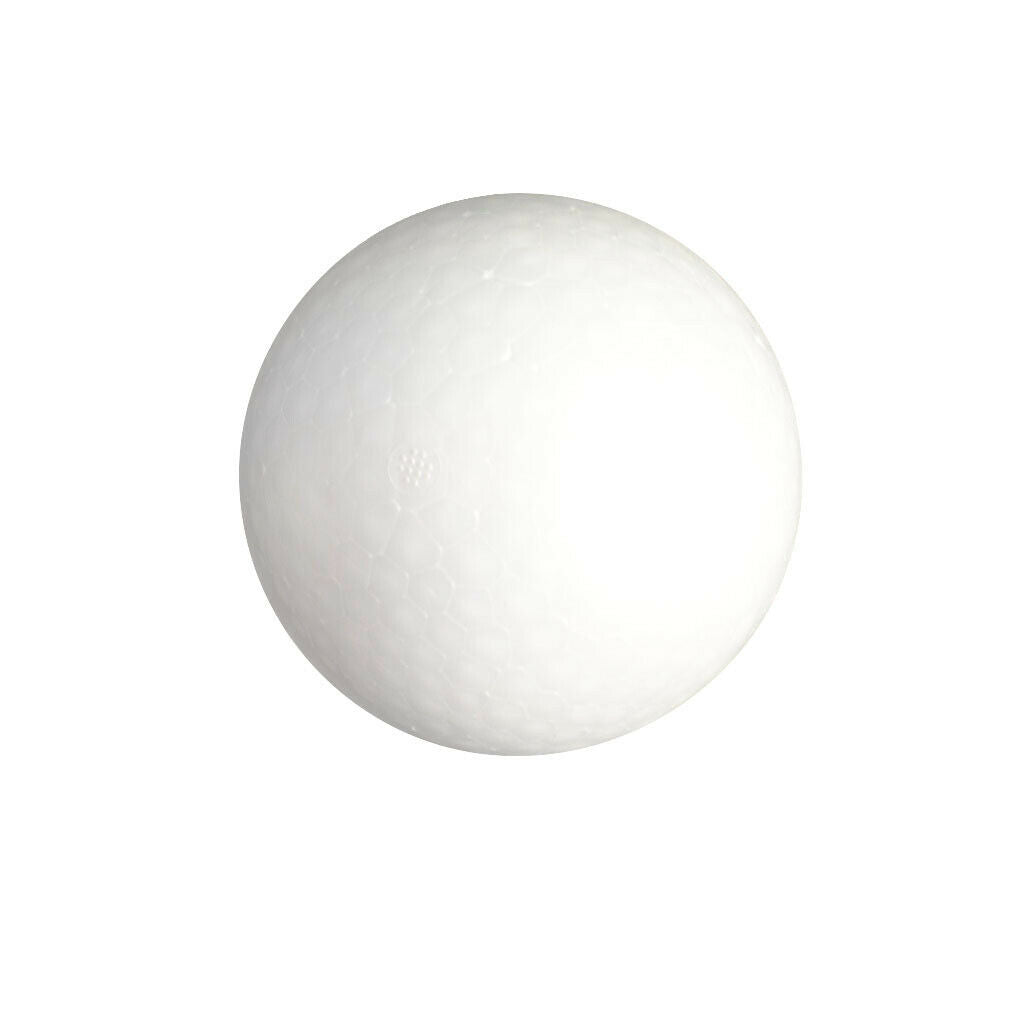 10X Solid Polystyrene Foam Balls Styrofoam Craft Sphere DIY Craft Kids New