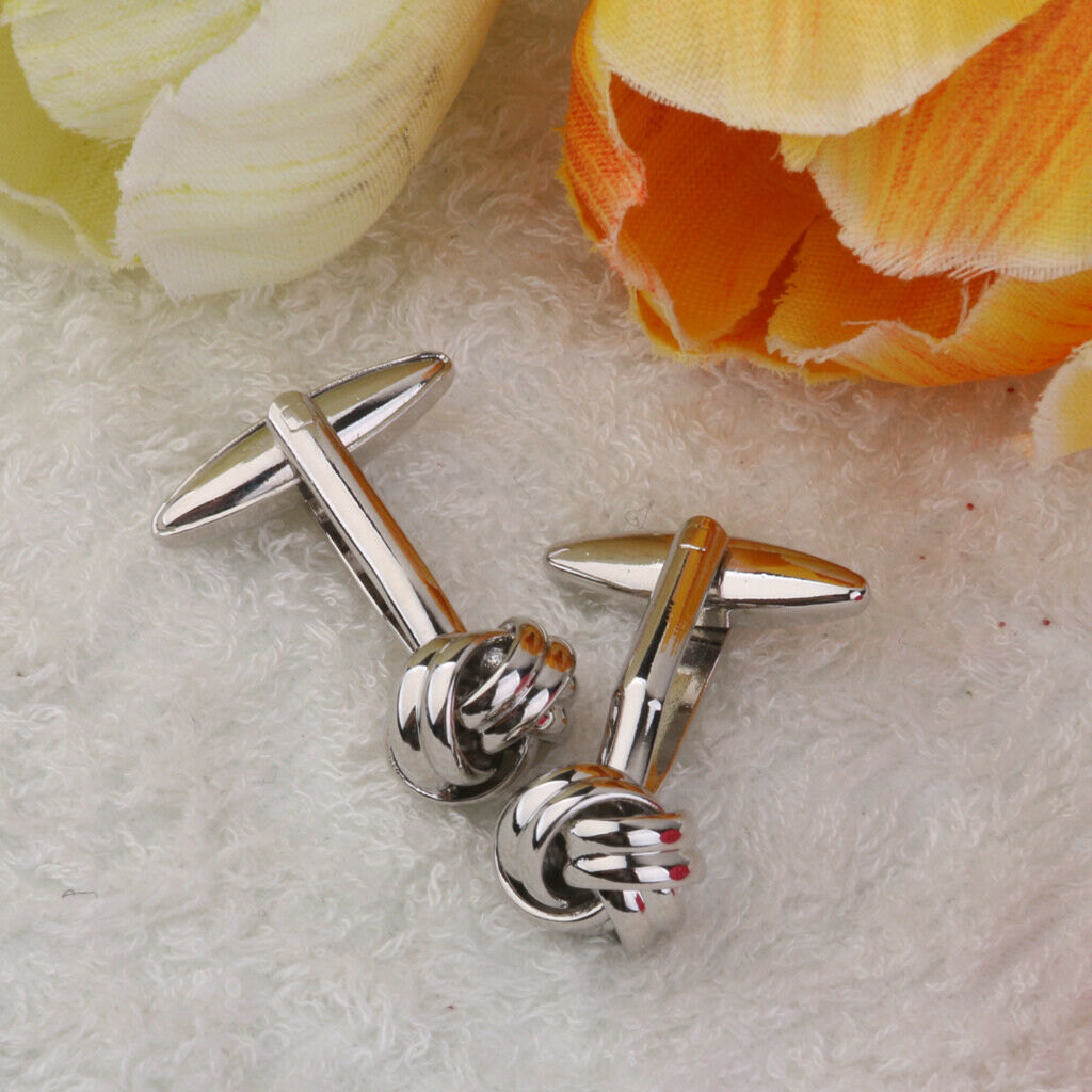 Copper Ball Shaped Cufflinks Cuff Links Jewelry Birthday Favor Gift 1Pair