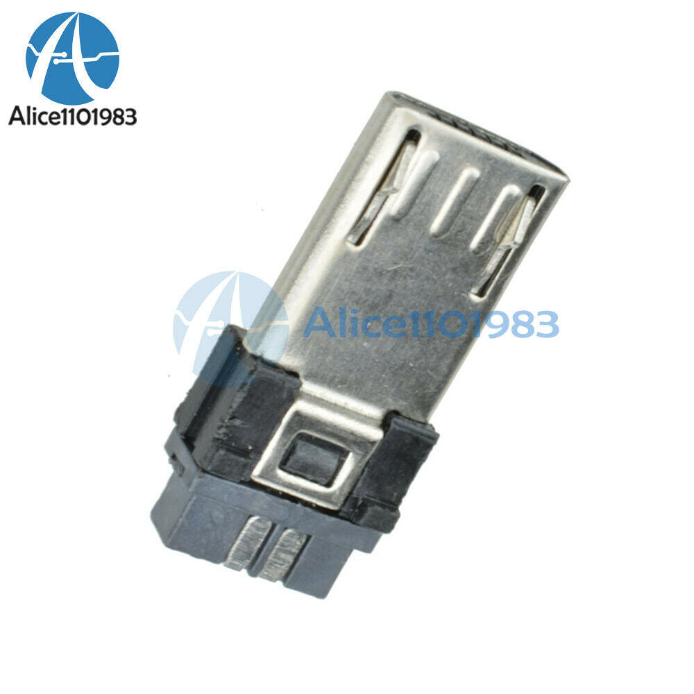 50PCS 5-pin Micro USB Type B male Connector Jacks Socket SMD Adapter Converter