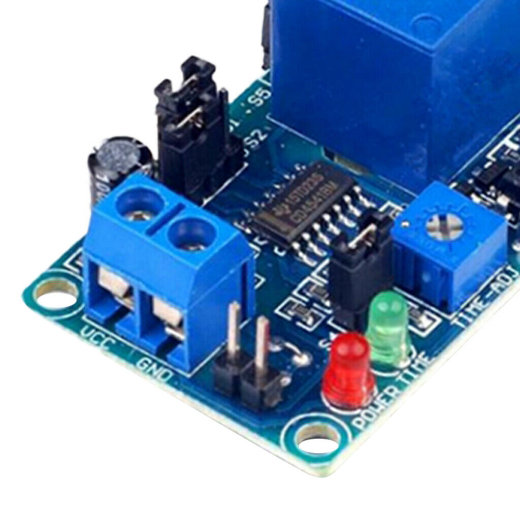 DC 12V Monostable Delay Relay Circuit Conduction Module   Switch Timer