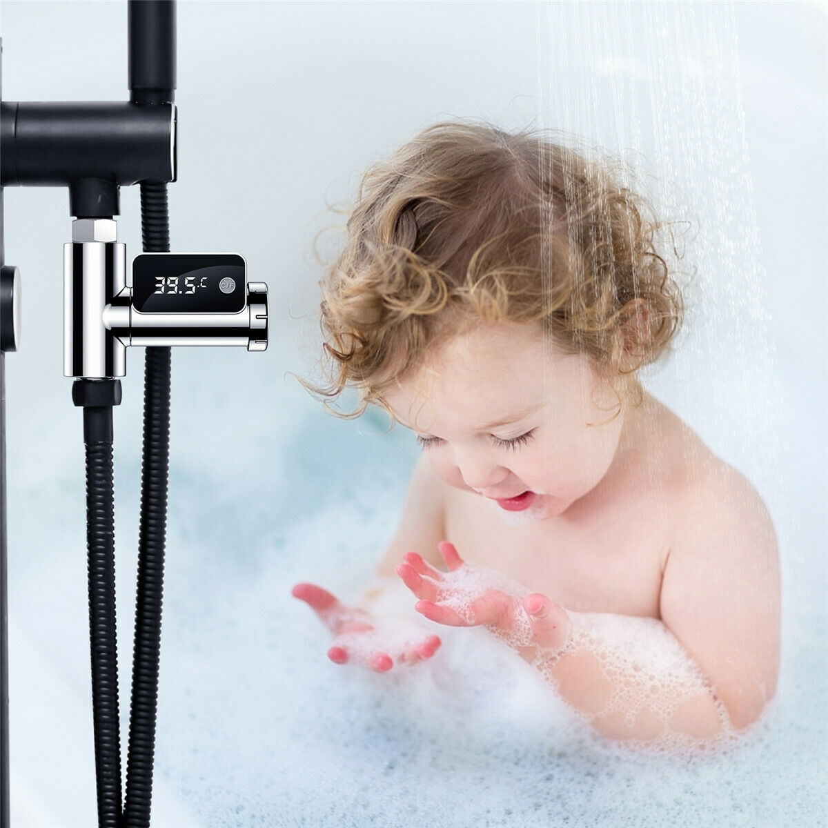 Led Display Home Water Shower Kitchen Thermometer Temperature Meter Monitor