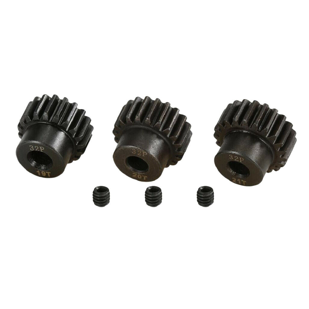 Professional 32DP 5mm Motor Gear Pinion Teeth 19T 20T 21T