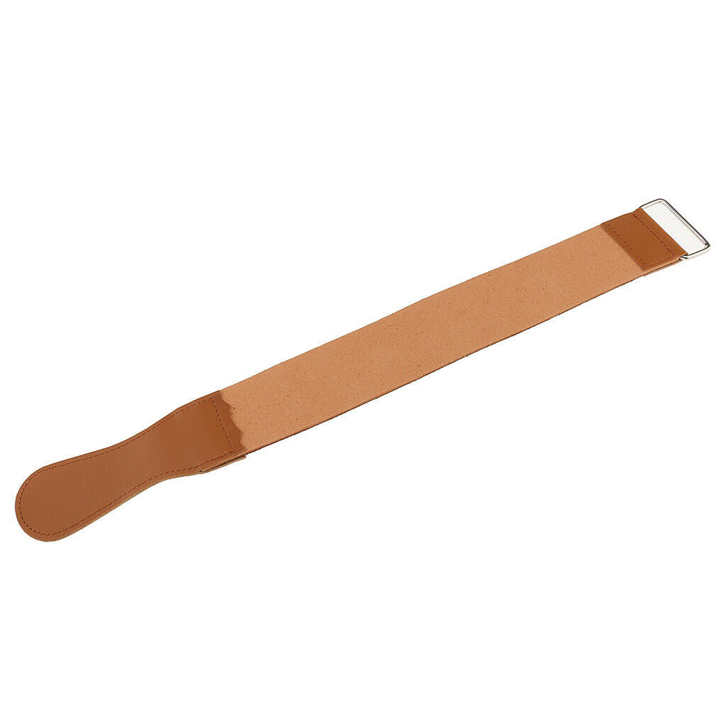 Professional Durable Men Barber Strop Straight Razor Sharpening Shaving Belt