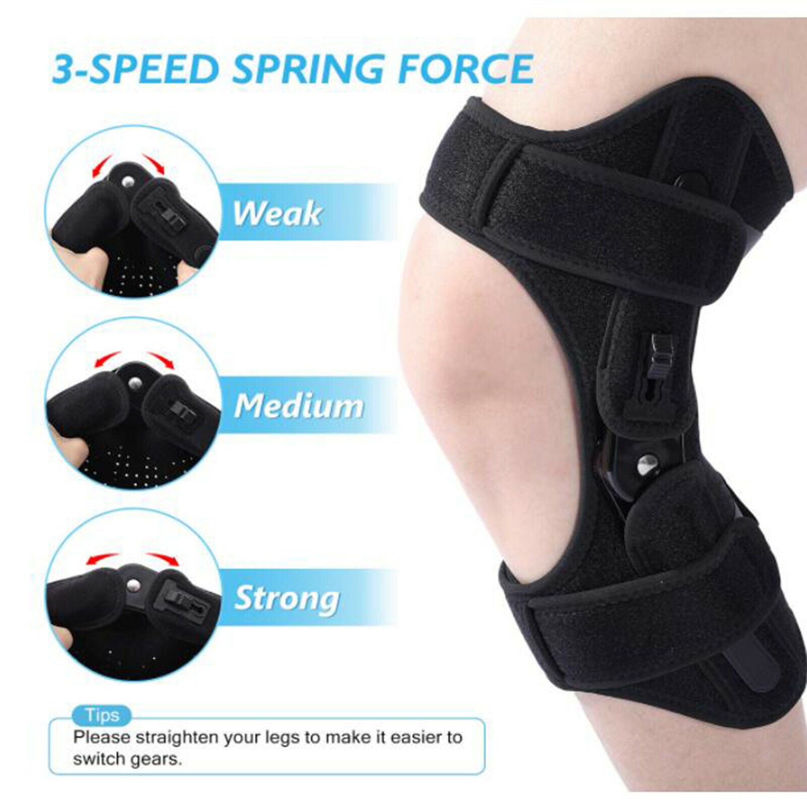 Knee Protection Booster Joint Knee Pad Support for Climbing Hiking Sports