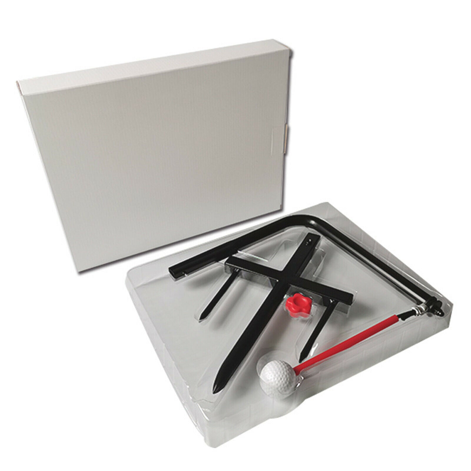 Adjustable Hight Golf Swing Trainer Aid Device Practice Tempo Speed Exercise