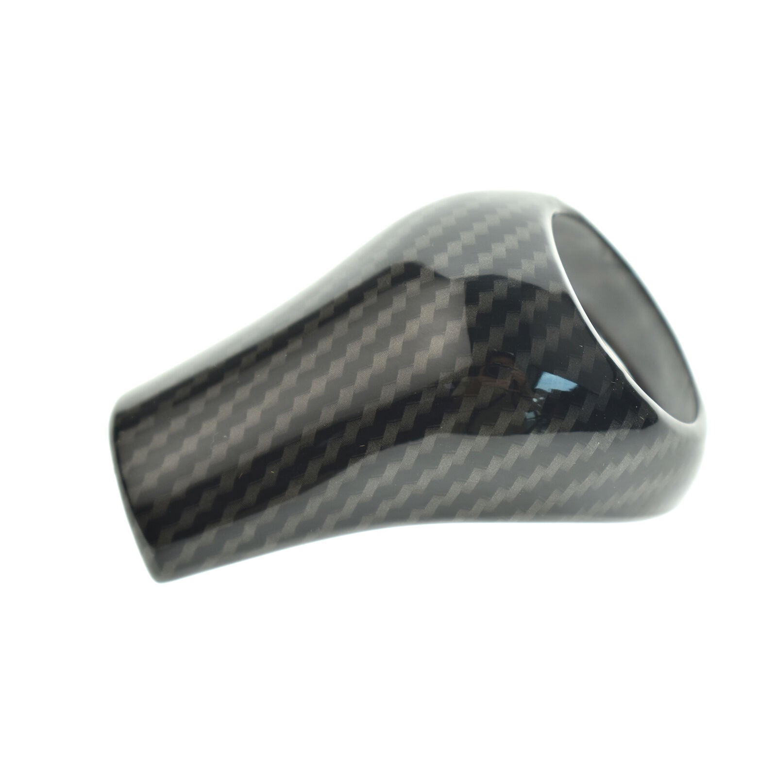 Carbon Fiber Style Gear Shift Knob Head Cover fit for Mercedes W204 W212