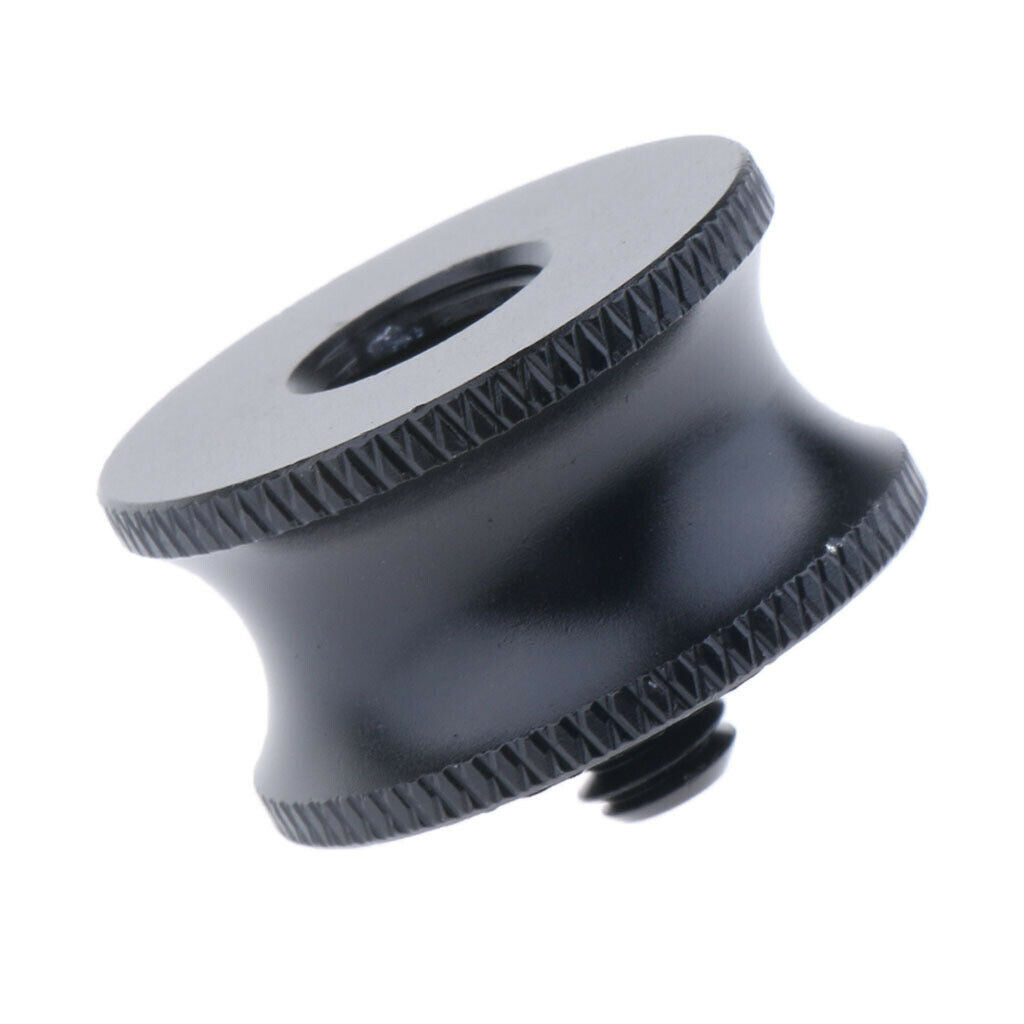 1/4" Male to 3/8" Female Adapter Converter for Tripod Monopod Camera Black