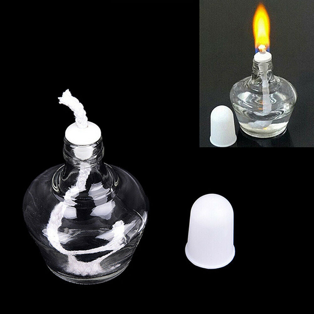 10Pcs Candle Wicks Cotton Alcohol Oil Lamp Heating Experiment Burner Replacement