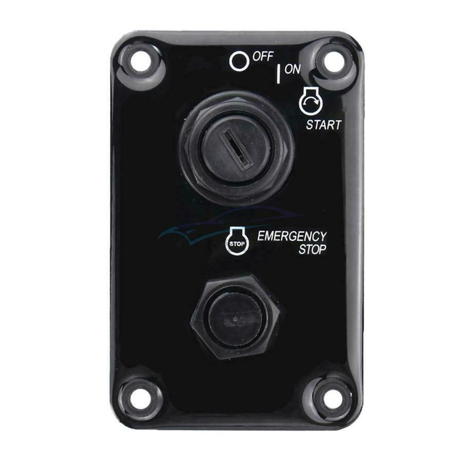 70 x 110MM/ 2.8 x 4.3" Key Switch Panel For Yamaha Single Vertical Control Yacht
