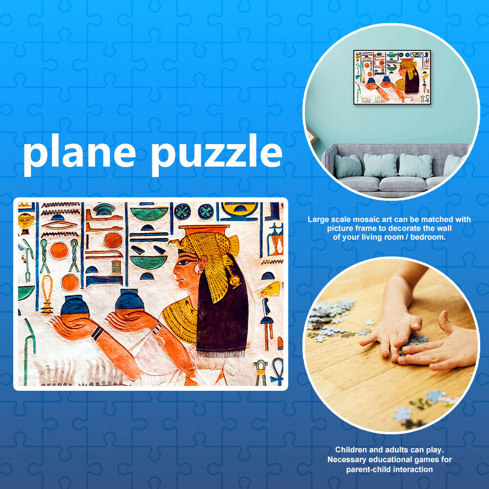 1000pcs DIY Women Paper Puzzle Educational Learning Assembling Jigsaw Toys @