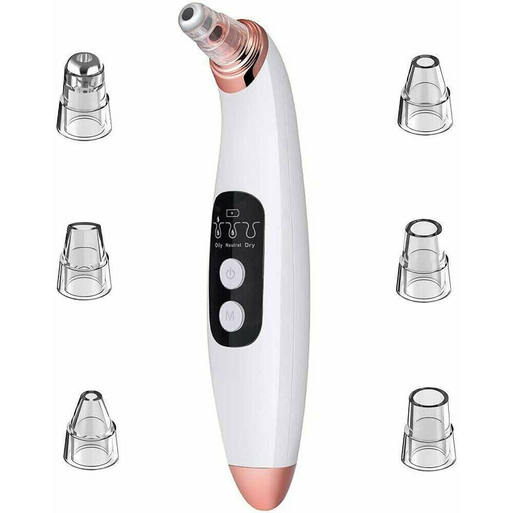 Visible Electric Blackhead Remover with Camera Derma Vacuum Pore Cleaner Suction