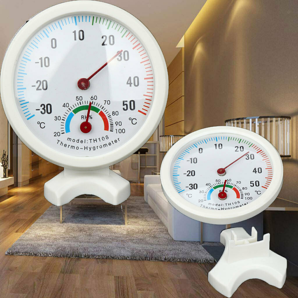 Standing  -Hygrometer Weather Temperature Meter Thermometer Hygrometer