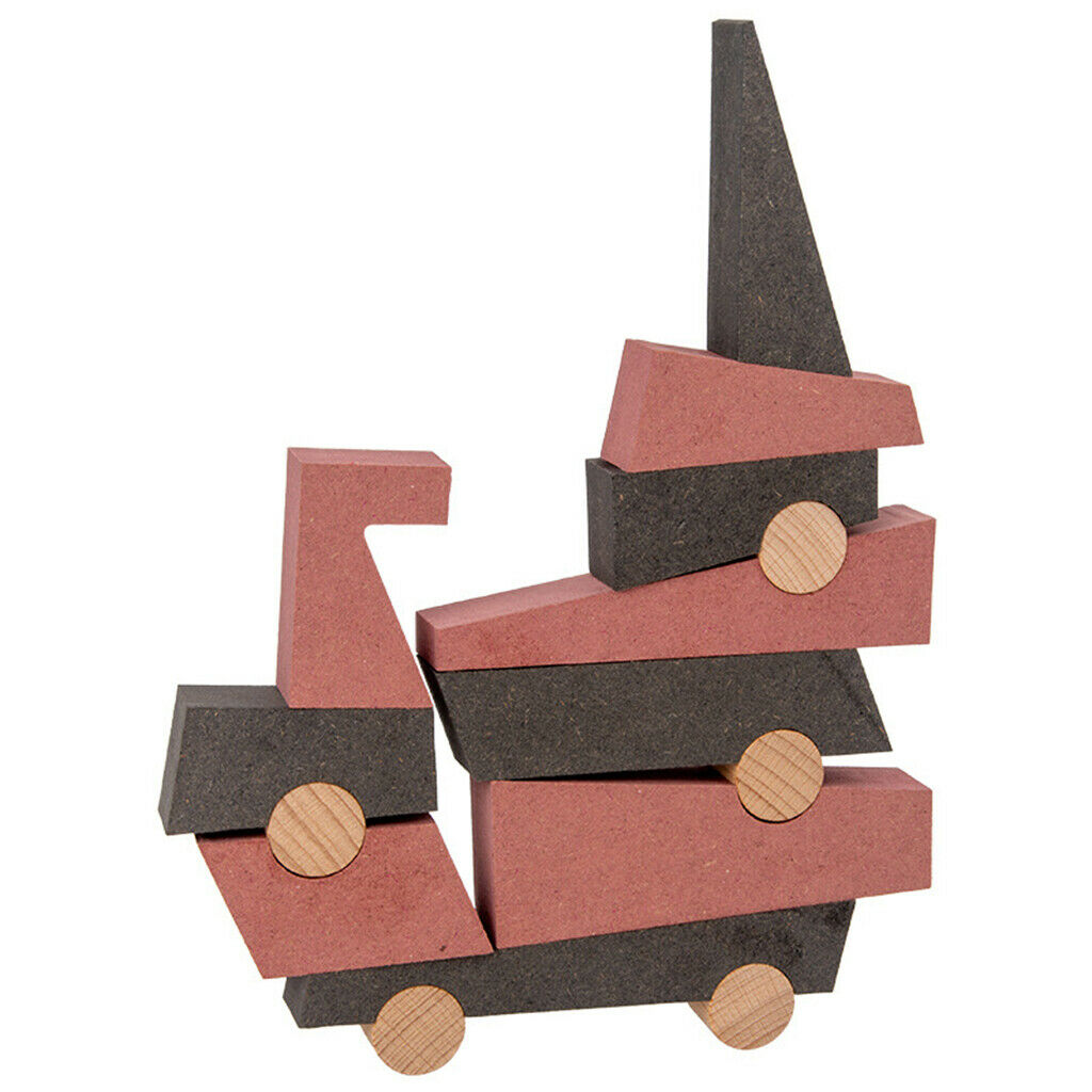 Wooden building blocks toys children preschool development educational toys