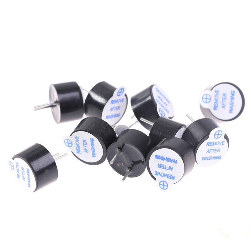 10pcs small integrated active buzzer TMB09A blue label 5V DC long sound 9*5.5 SJ