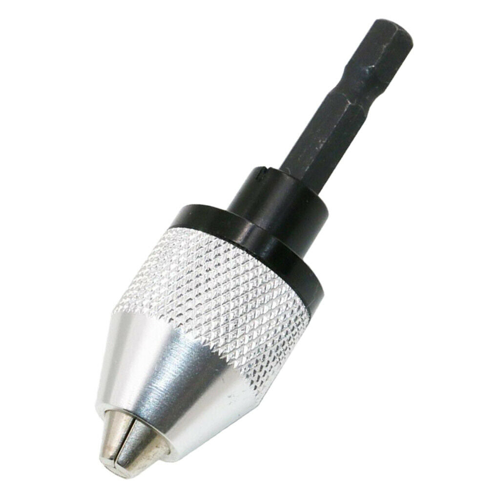 0.3-6.0mm Mini Drill Chuck Taper Mounted Drill Chuck with one Key Drill Bits