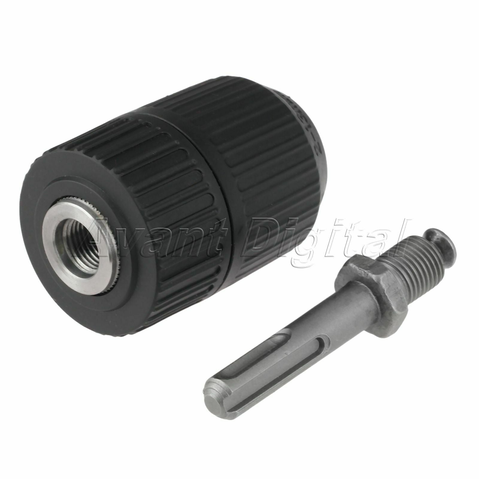 1 Set New Keyless Drill Chuck 2-13mm 1/2-20 UNF w/ SDS Round Handle Adaptor Hot