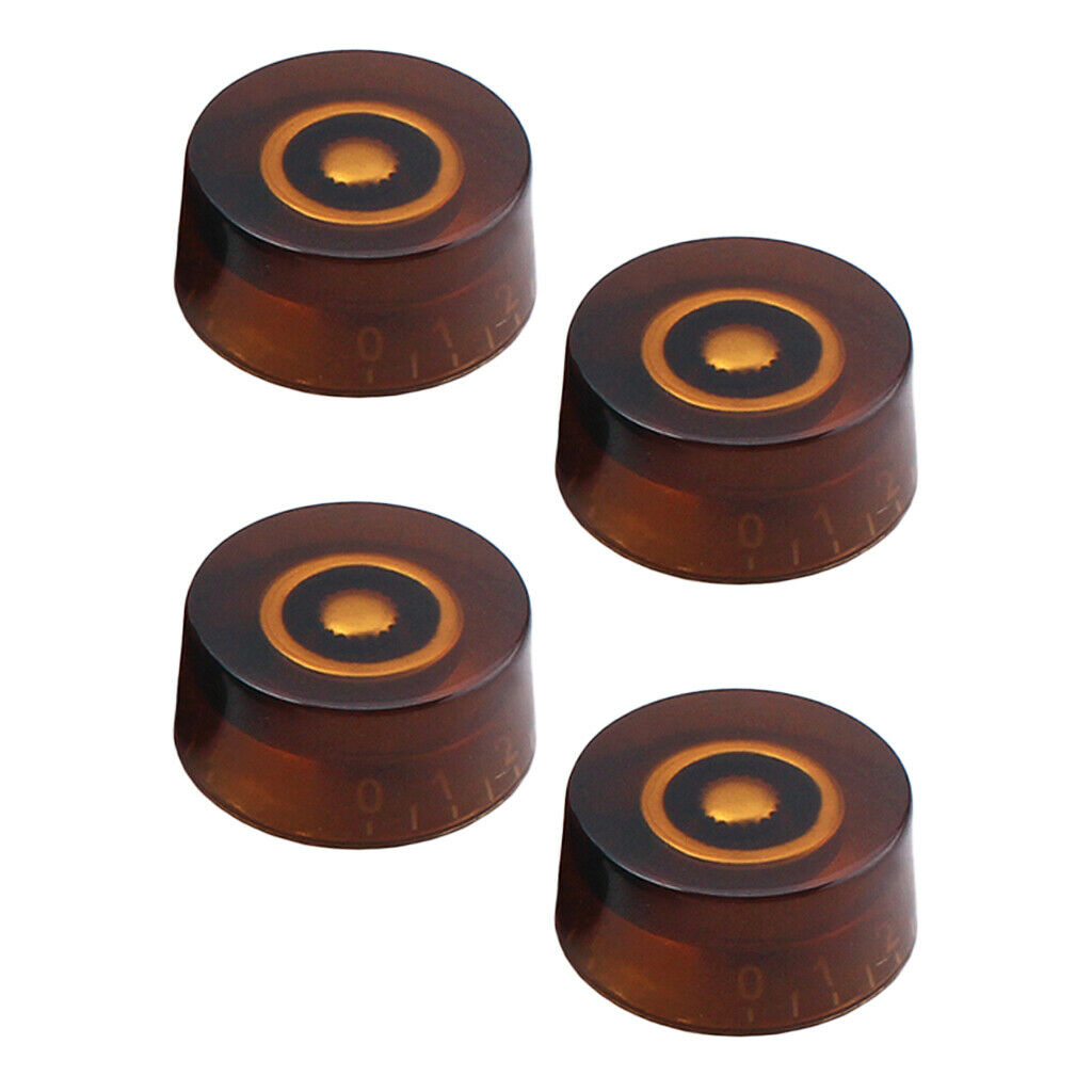4pcs Guitar Volume Knobs for Electric Guitar Accessories