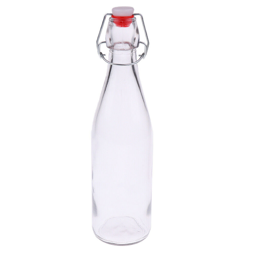Flask Beverage Wine Oil Vinegar Juice Storage Jar Bottle 17oz Shabby Chic
