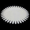 1pc White Nail Art Polish Display 36 Wheel Nails Palette Painting Board Manicure